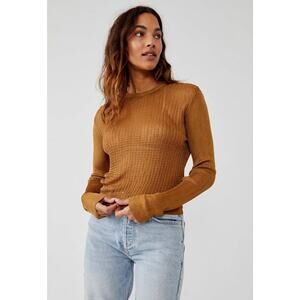 NWT Free People H2O Crew Pullover Sweater Size Small